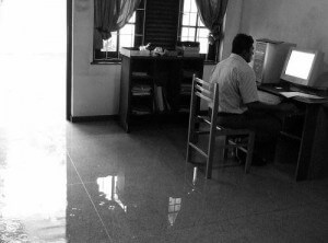 Flooded Office indi.ca