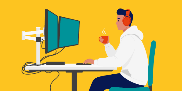 An IT professional researches how to become an IT contractor